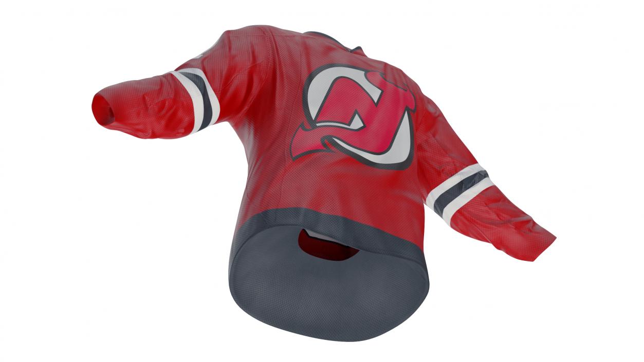 3D Hockey Jersey NJ Devils model