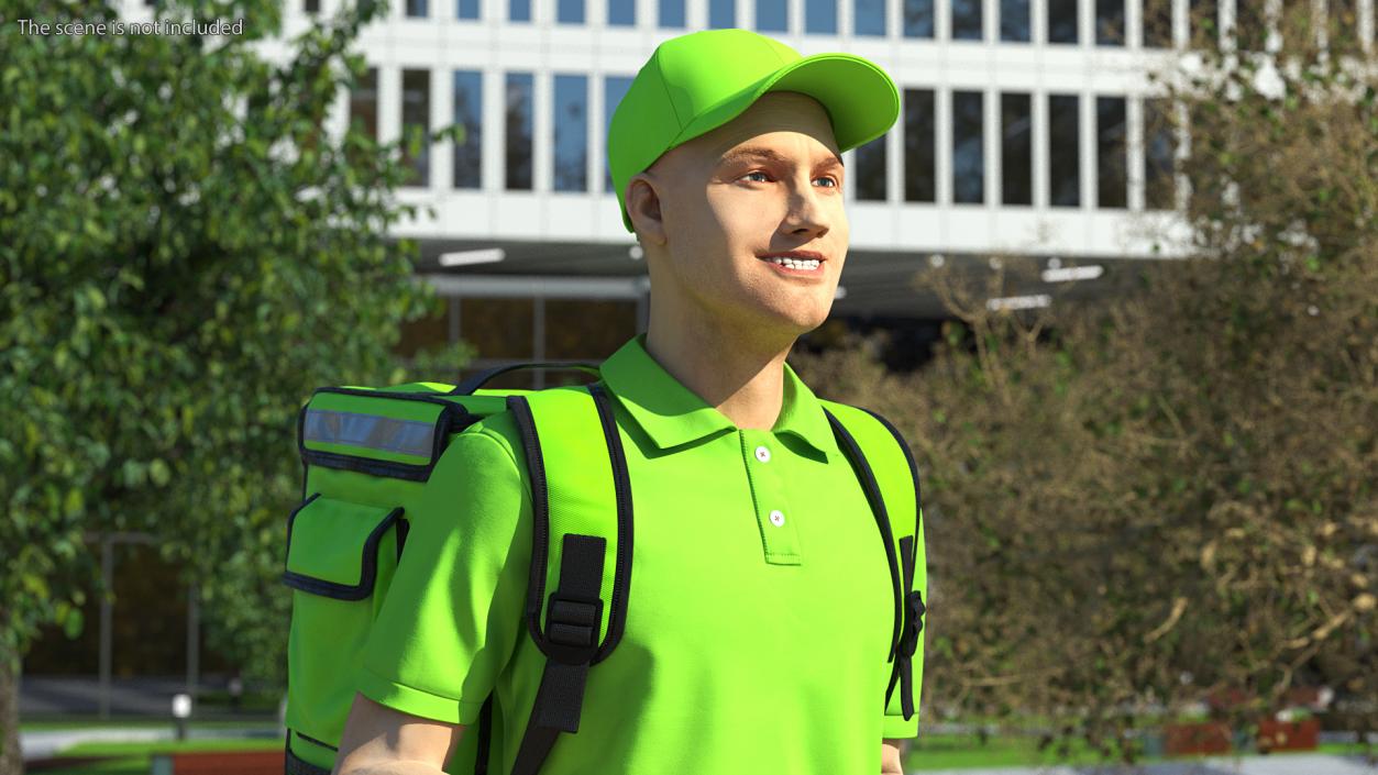 3D Delivery Men Collection model