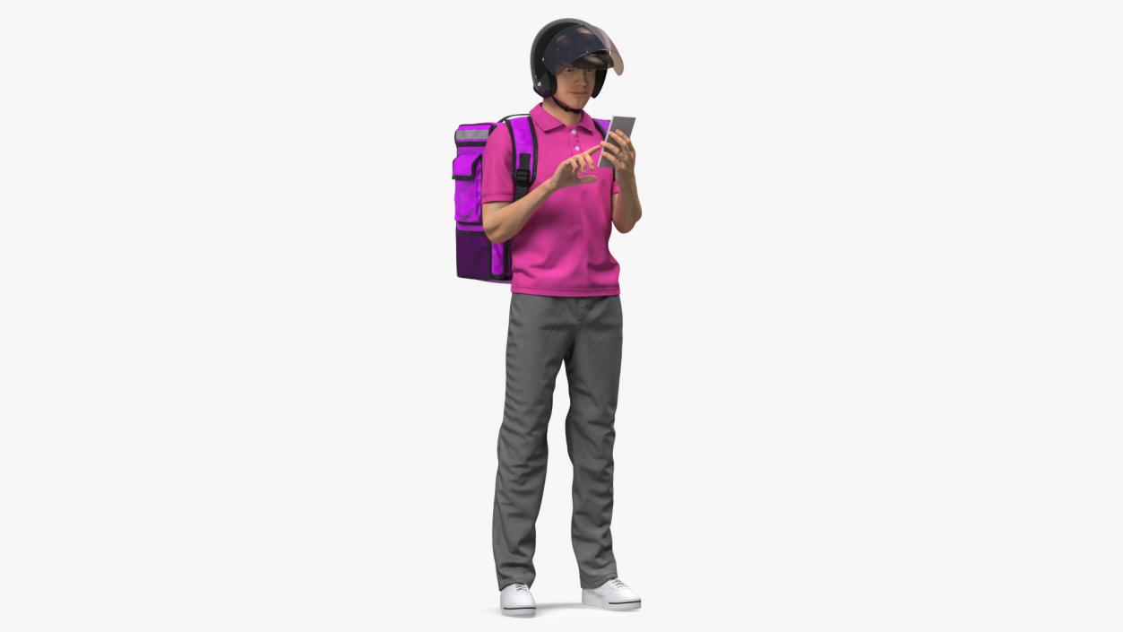 3D Delivery Men Collection model