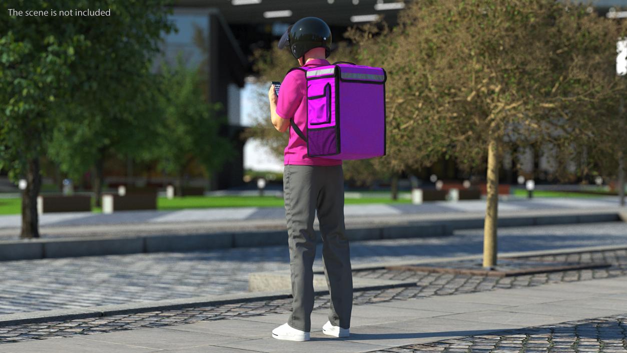 3D Delivery Men Collection model