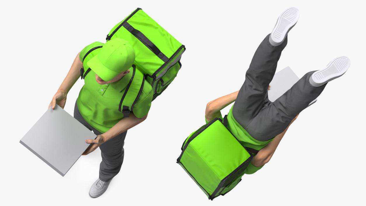 3D Delivery Men Collection model