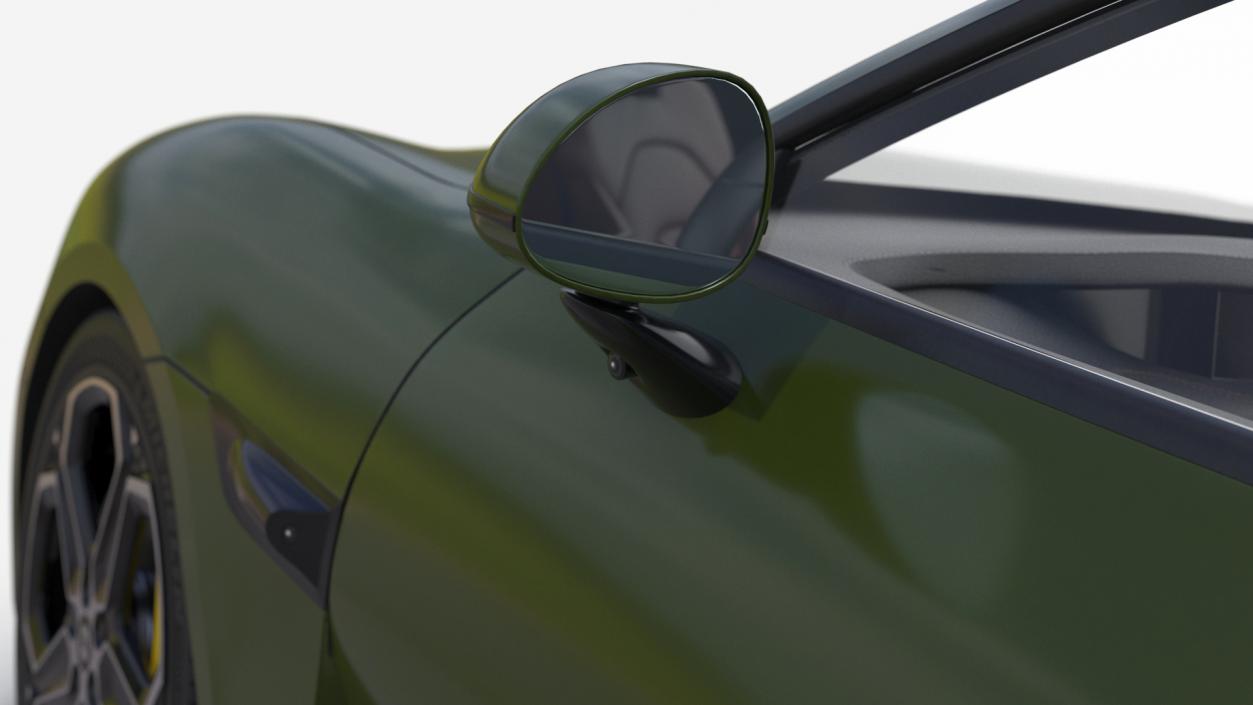 Xiaomi SU7 EV Sleek Car 2023 Verdant Green 3D