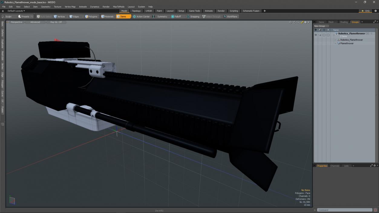 3D Robotics Flamethrower