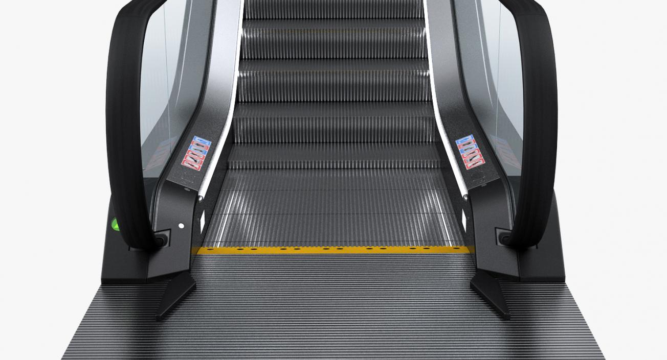 3D Escalator and Moving Walkway Rigged Collection