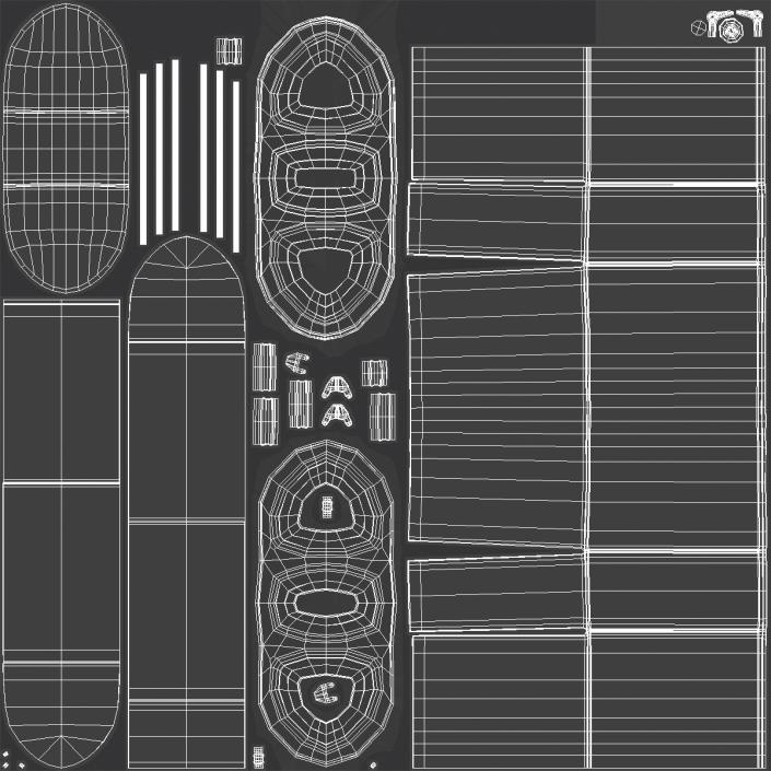 Recycle Bin Triple Aperture 3D