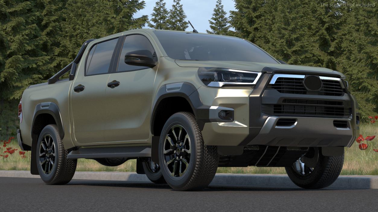 3D Mid Size Pickup Truck 2022