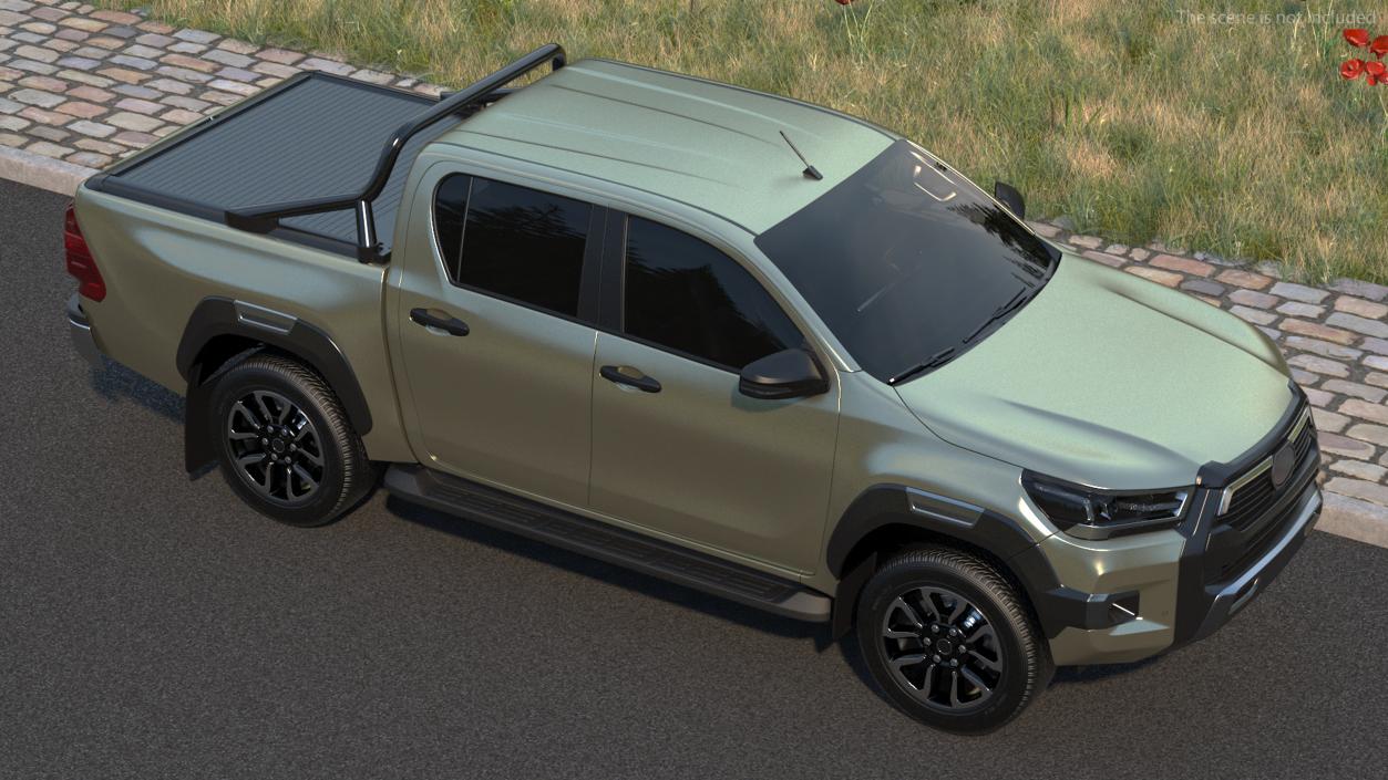 3D Mid Size Pickup Truck 2022