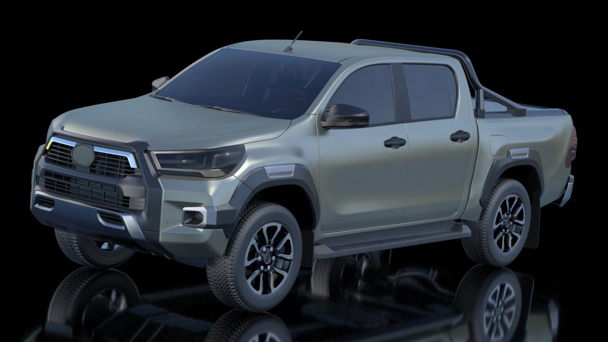 3D Mid Size Pickup Truck 2022