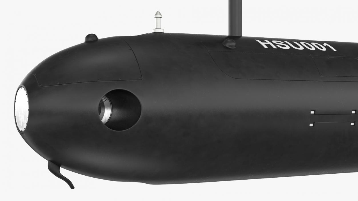 3D HSU 001 Chinese Submarine Drone