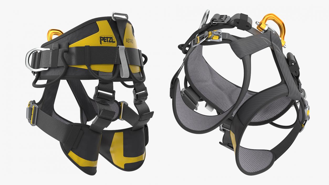 3D Petzl Astro Sit Fast Sit Climbing Harness