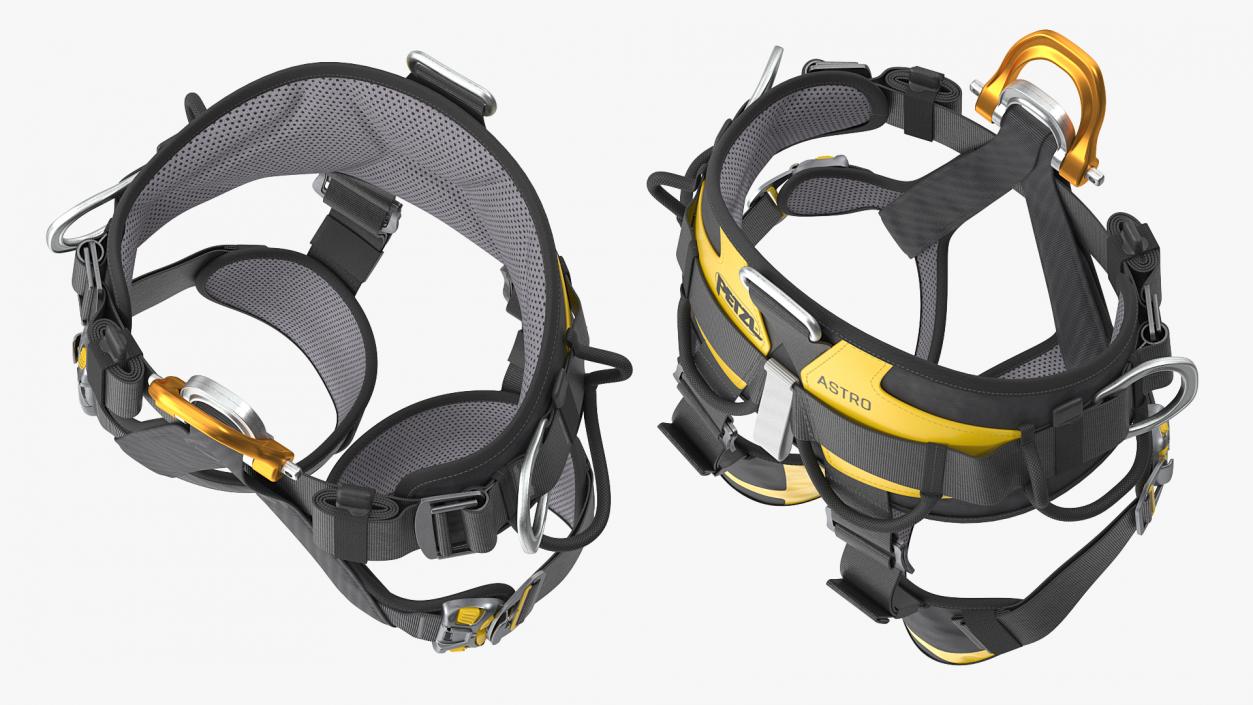 3D Petzl Astro Sit Fast Sit Climbing Harness