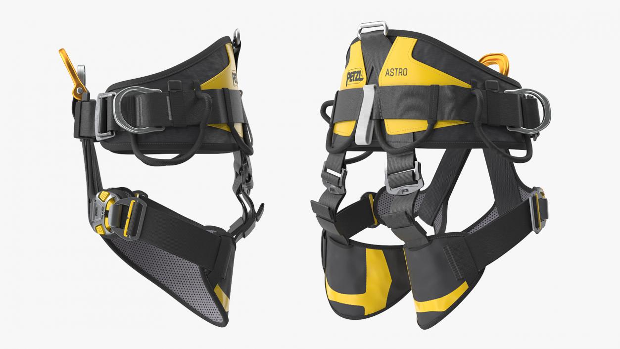 3D Petzl Astro Sit Fast Sit Climbing Harness