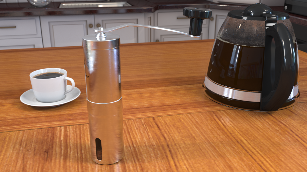 JavaPresse Manual Coffee Grinder 3D