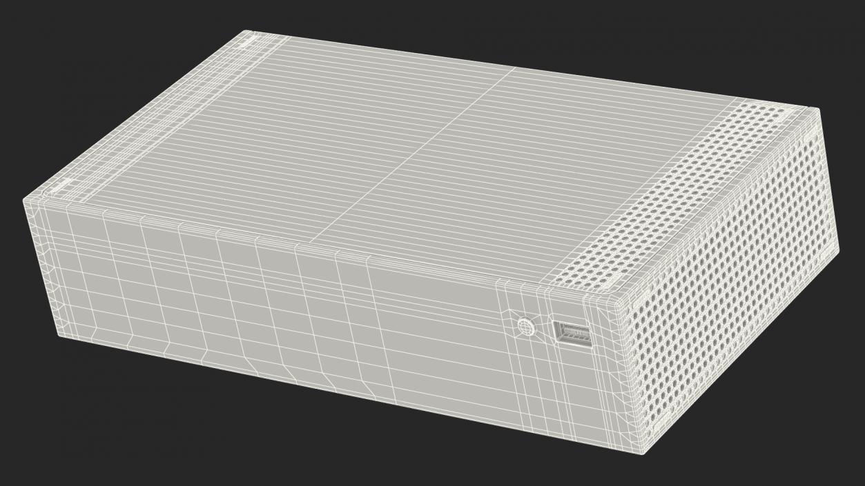 3D Microsoft Xbox Series S with Expansion Card model