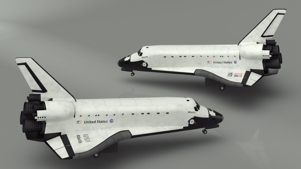 Space Shuttle Atlantis 3D