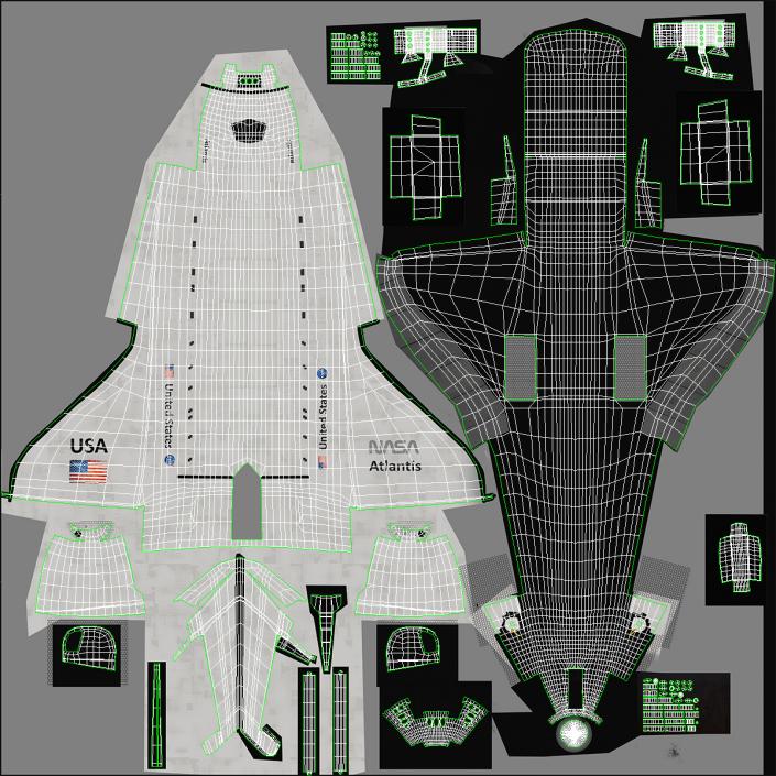 Space Shuttle Atlantis 3D