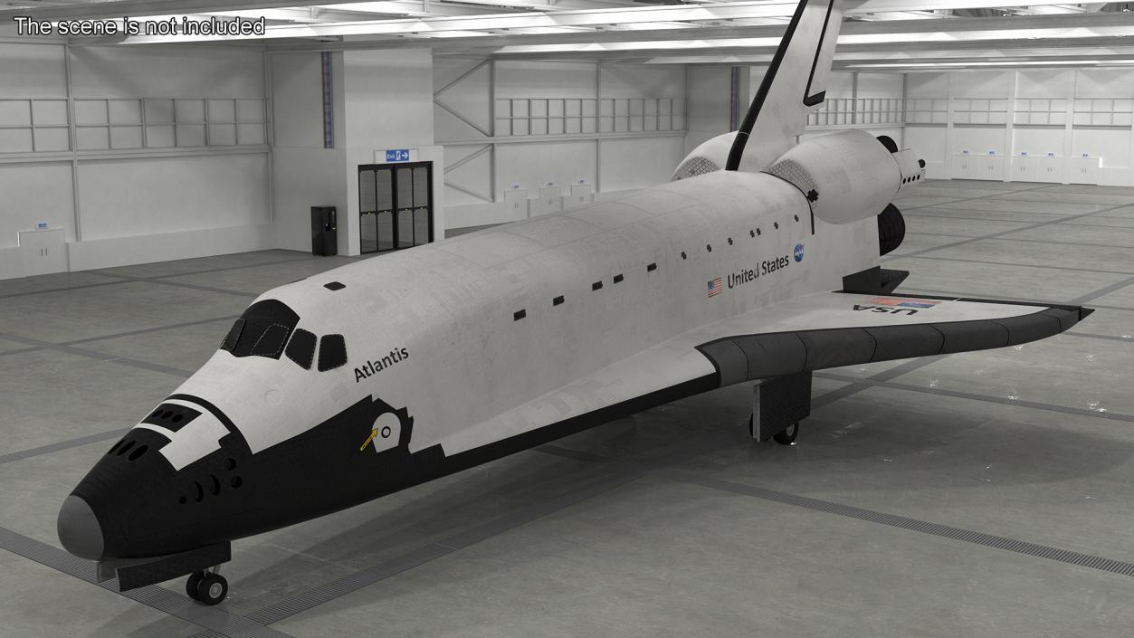 Space Shuttle Atlantis 3D