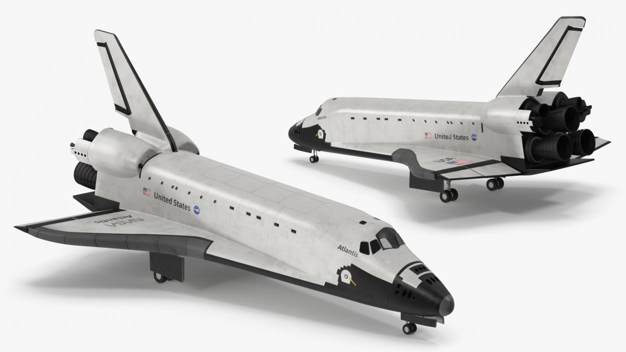 Space Shuttle Atlantis 3D