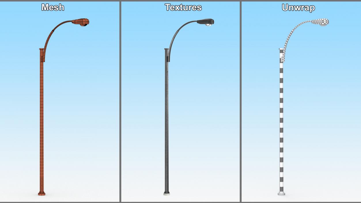 Street Light Pole 3D