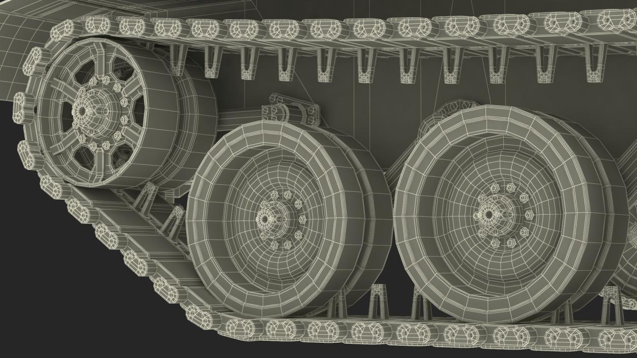 Military Howitzer M109A7 Paladin 3D