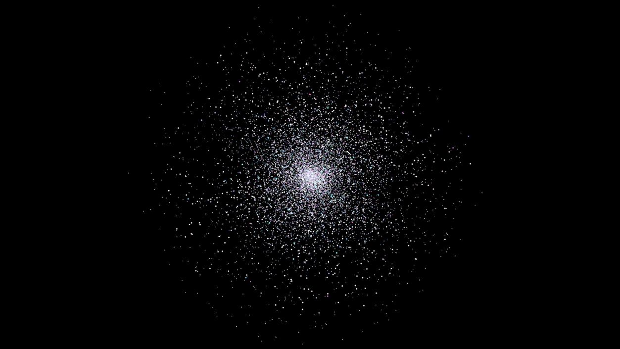 3D Globular Cluster Galaxy model