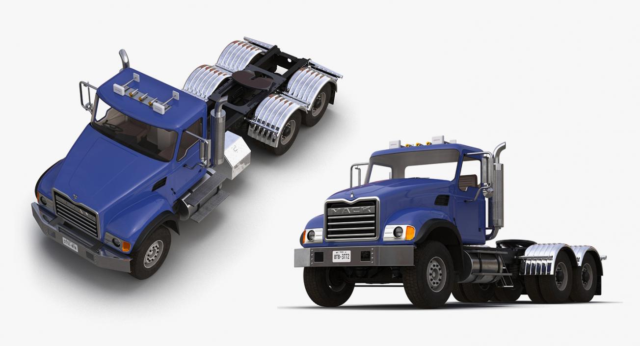 3D Rigged Trucks Collection 7