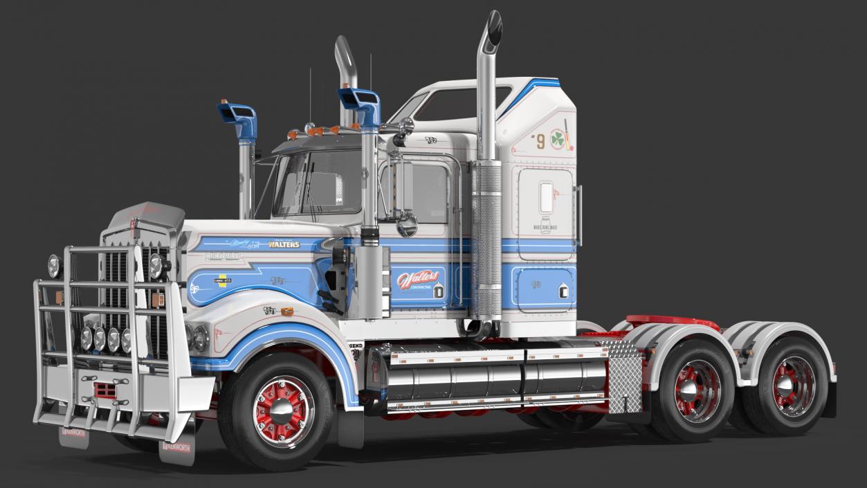 3D Rigged Trucks Collection 7