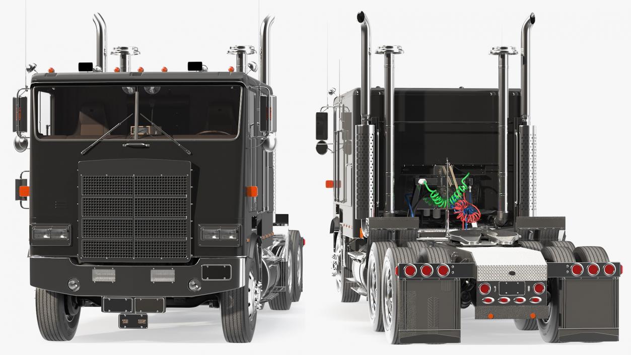 3D Rigged Trucks Collection 7