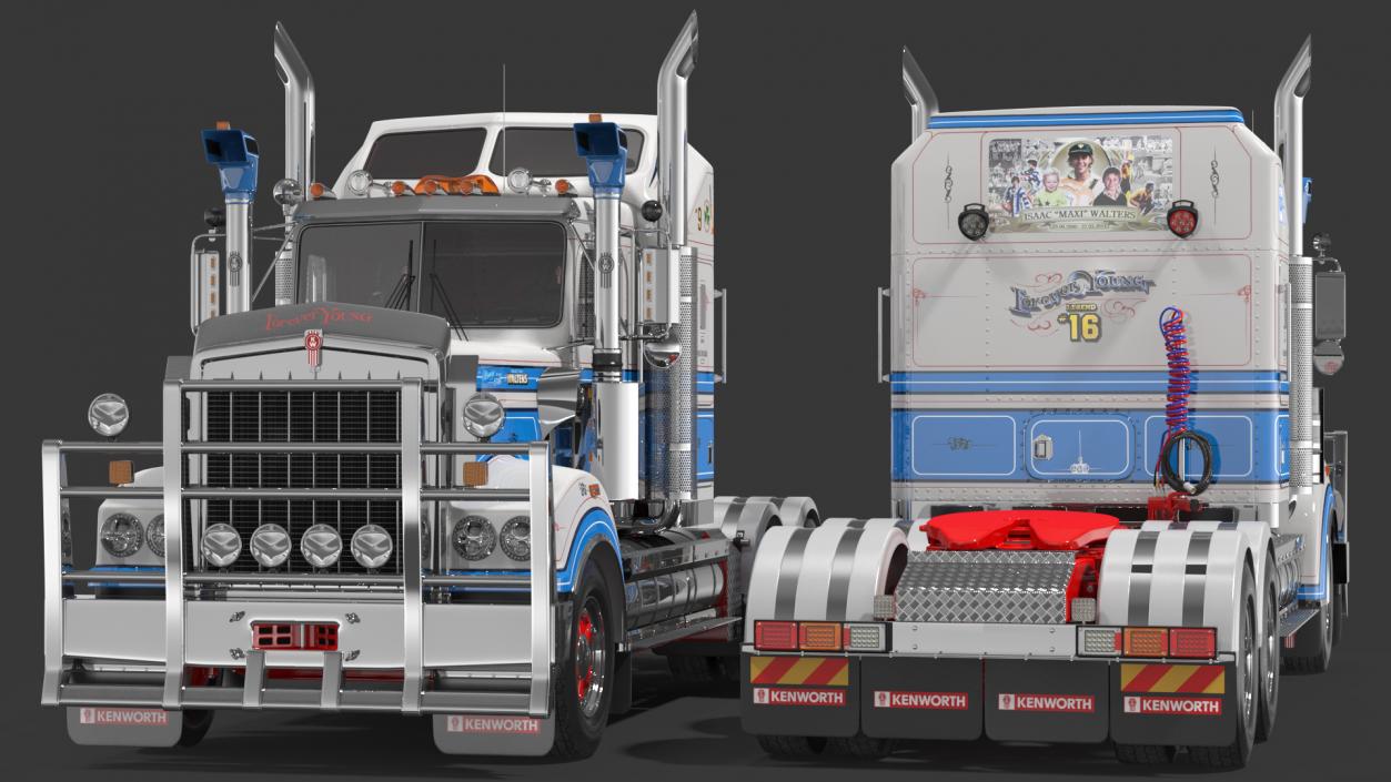 3D Rigged Trucks Collection 7