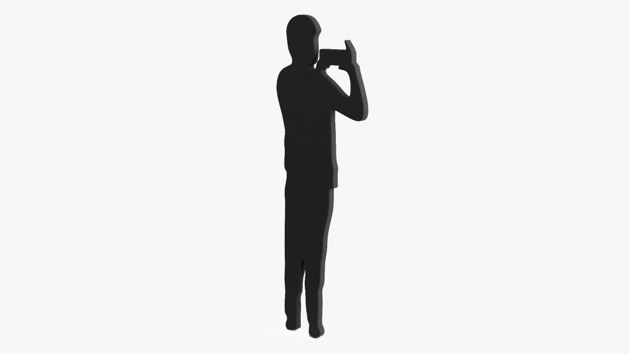 3D People Silhouettes Collection 6