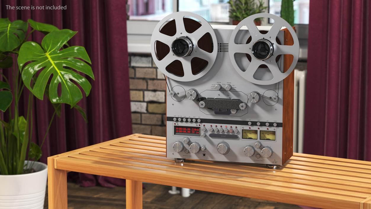 3D Reel to Reel Tape Recorder