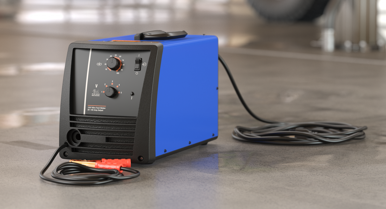 3D MIG Welder Machine model