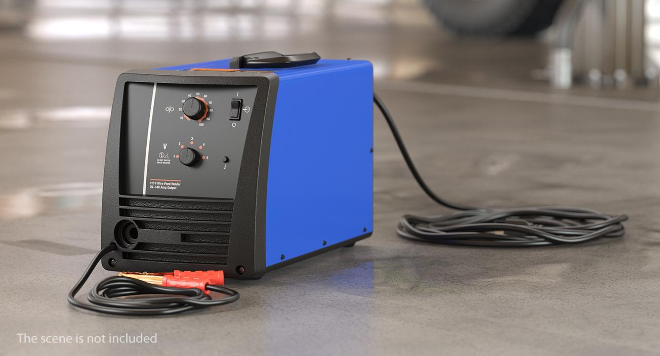 3D MIG Welder Machine model