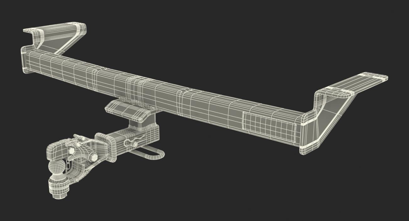 3D Tow Hitch Receiver model