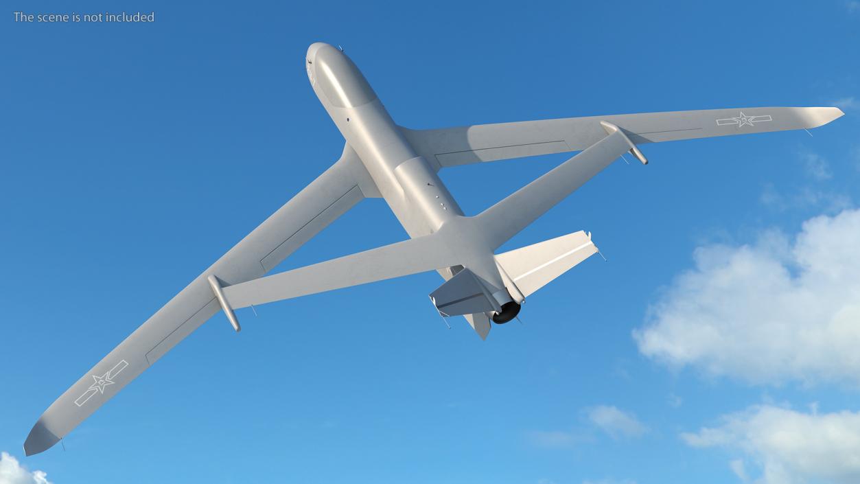 Chengdu Xianglong WZ7 UAV Flight 3D