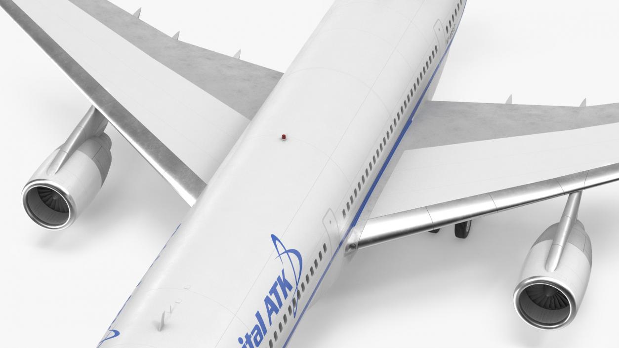 Lockheed L1011 Stargazer with Pegasus XL Rocket 3D