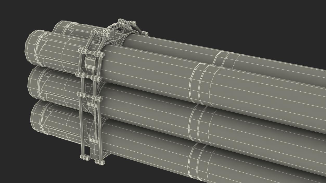 3D Spare Rockets model