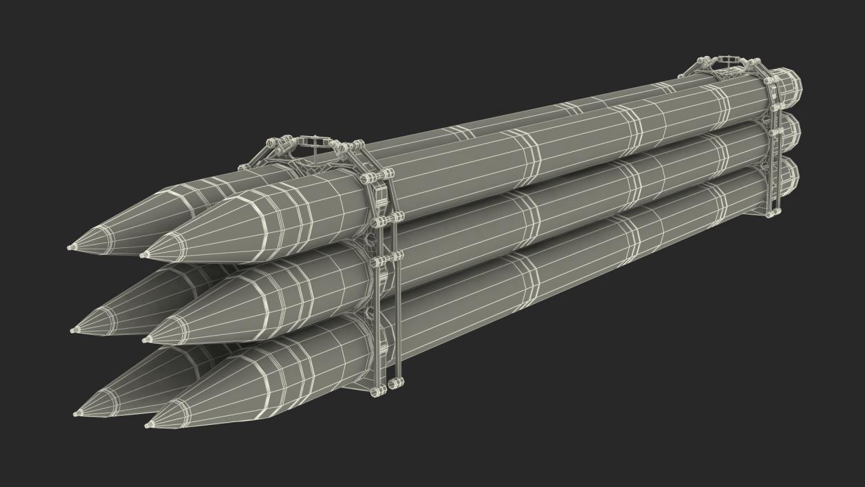 3D Spare Rockets model