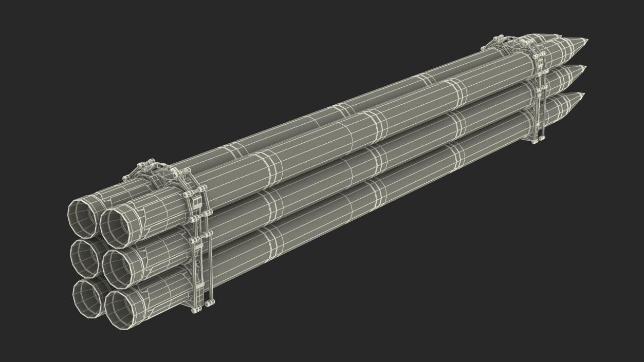 3D Spare Rockets model