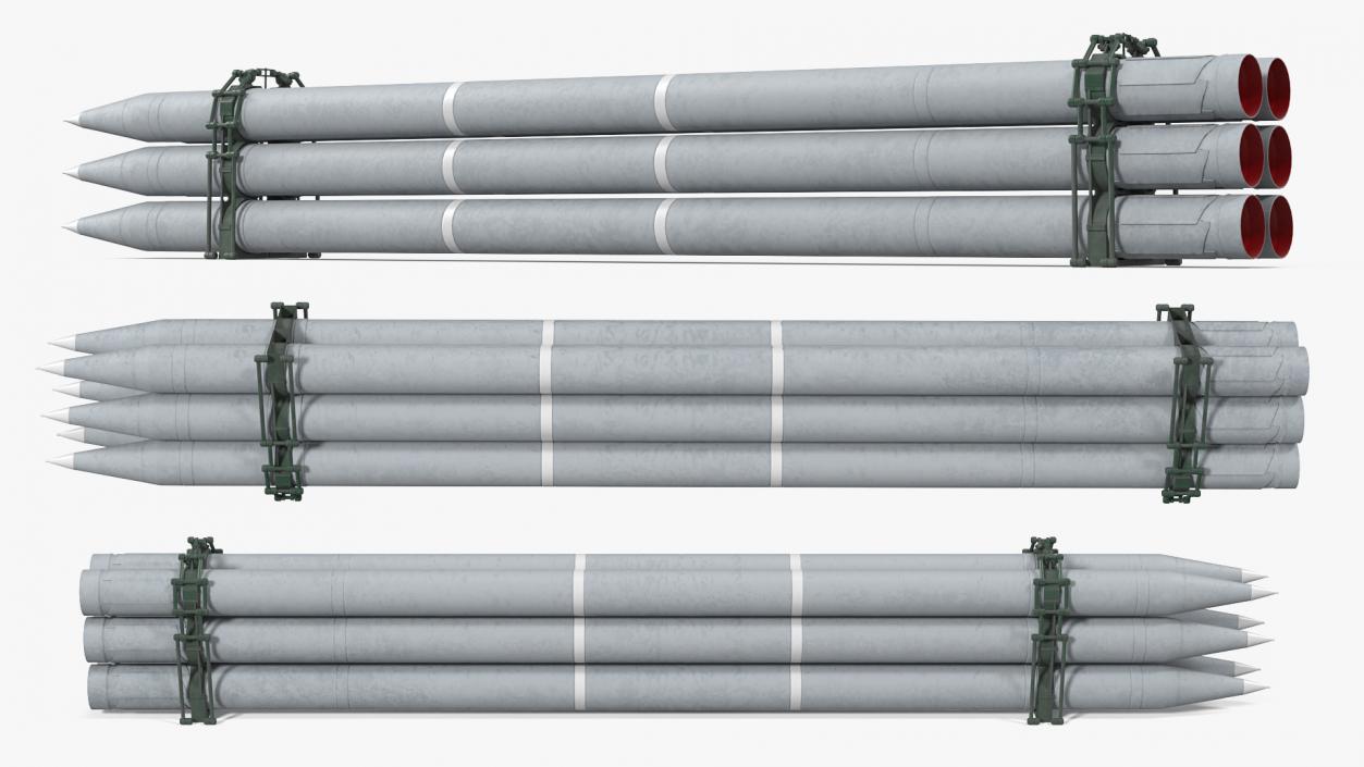 3D Spare Rockets model