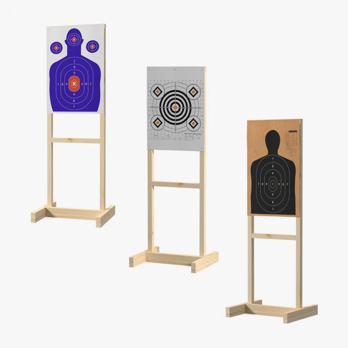 Targets Shooting Collection 2 3D model