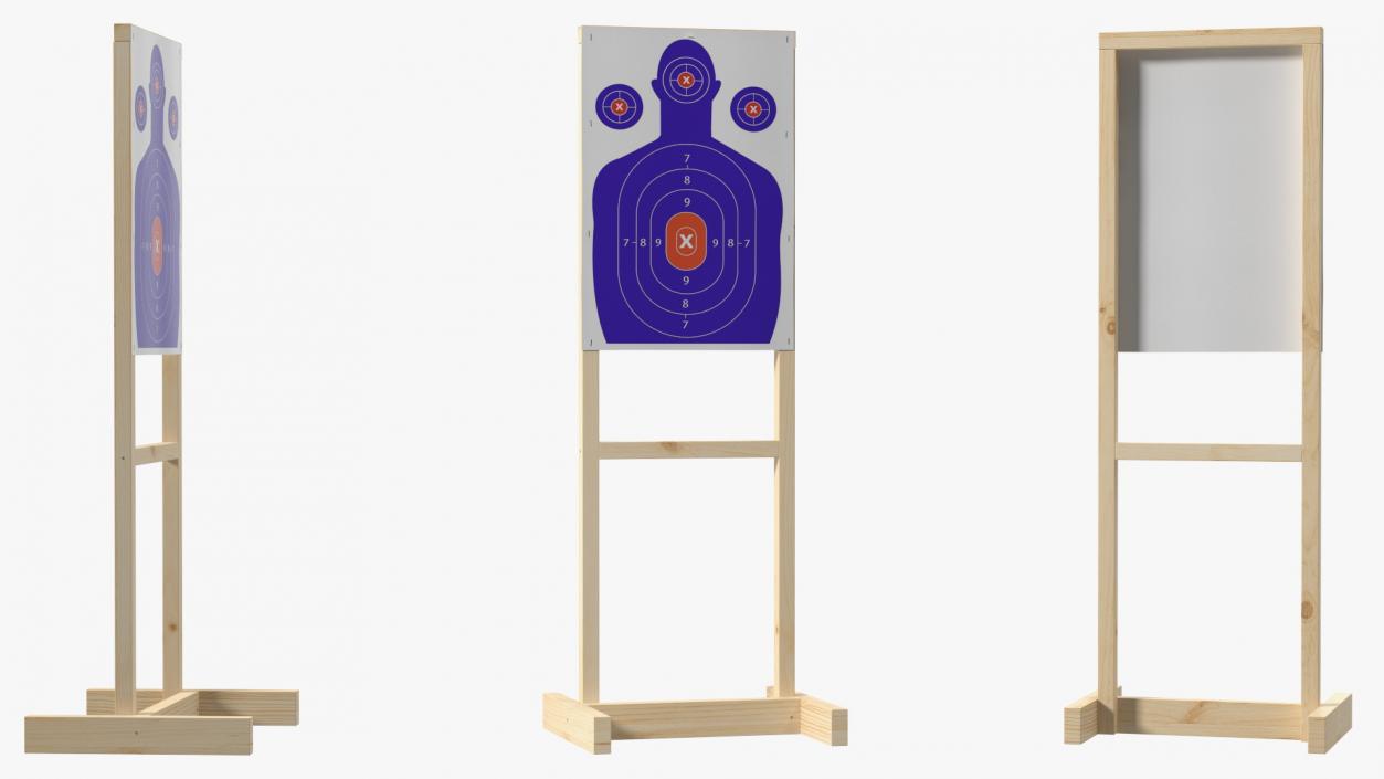 Targets Shooting Collection 2 3D model