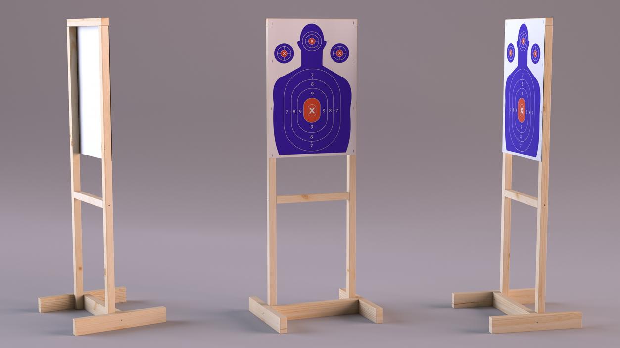 Targets Shooting Collection 2 3D model