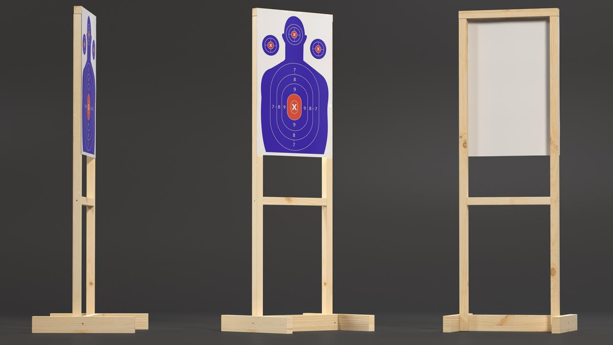 Targets Shooting Collection 2 3D model