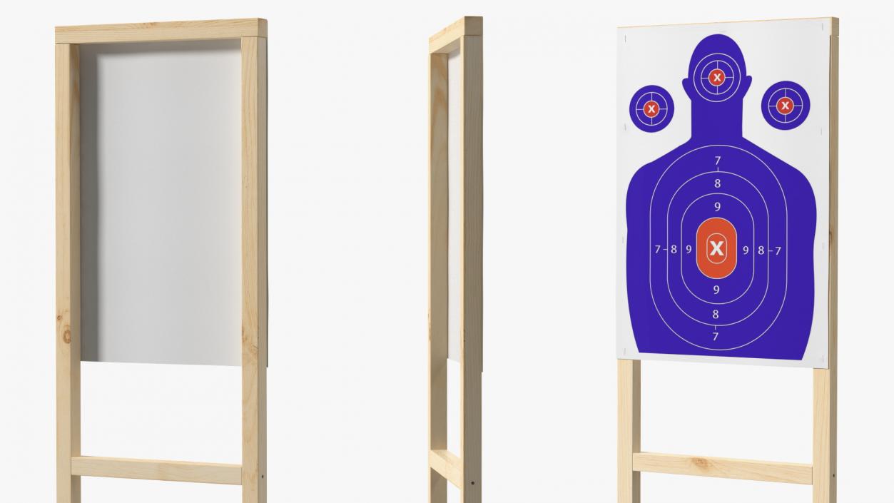 Targets Shooting Collection 2 3D model