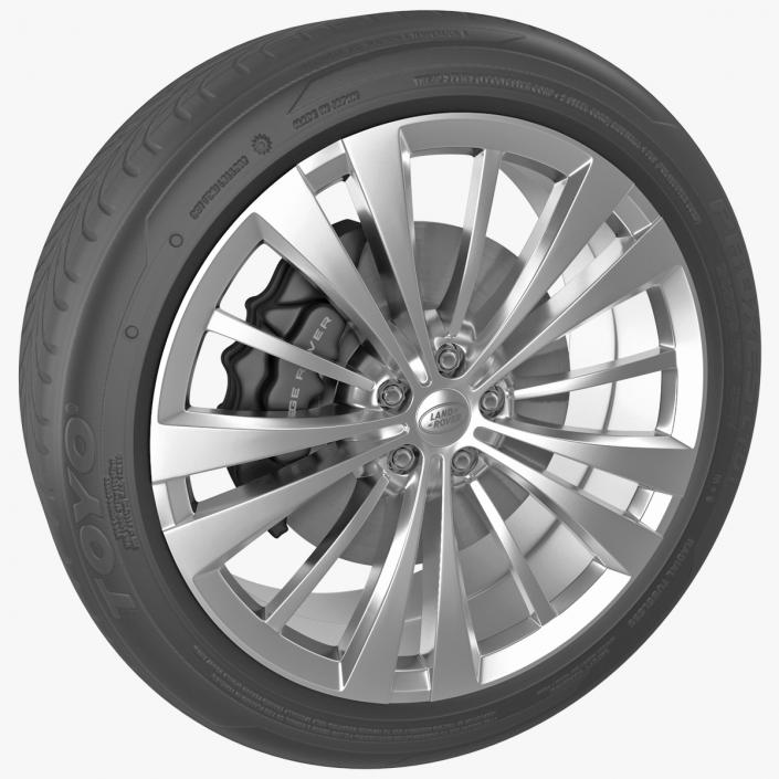 3D model Range Rover Wheel(1)