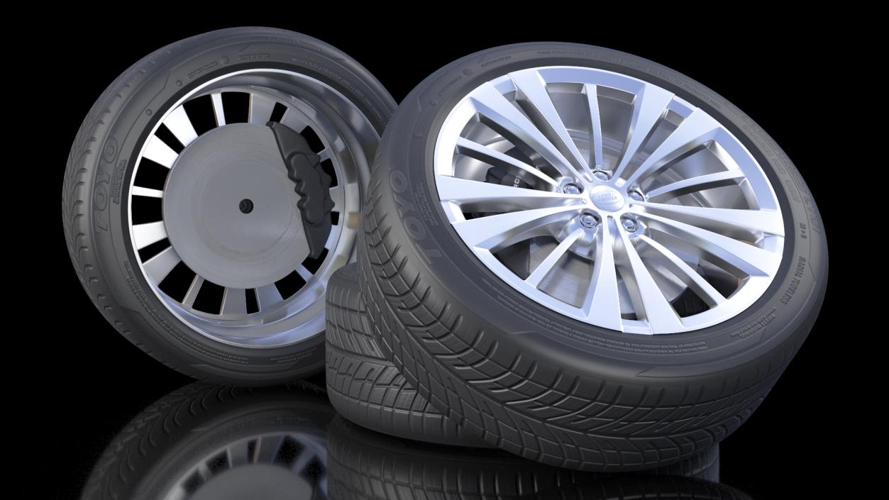 3D model Range Rover Wheel(1)