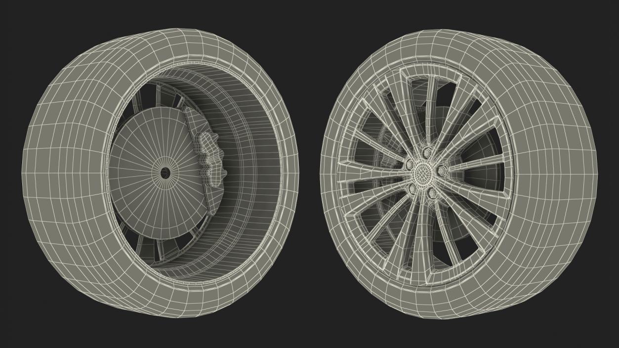 3D model Range Rover Wheel(1)