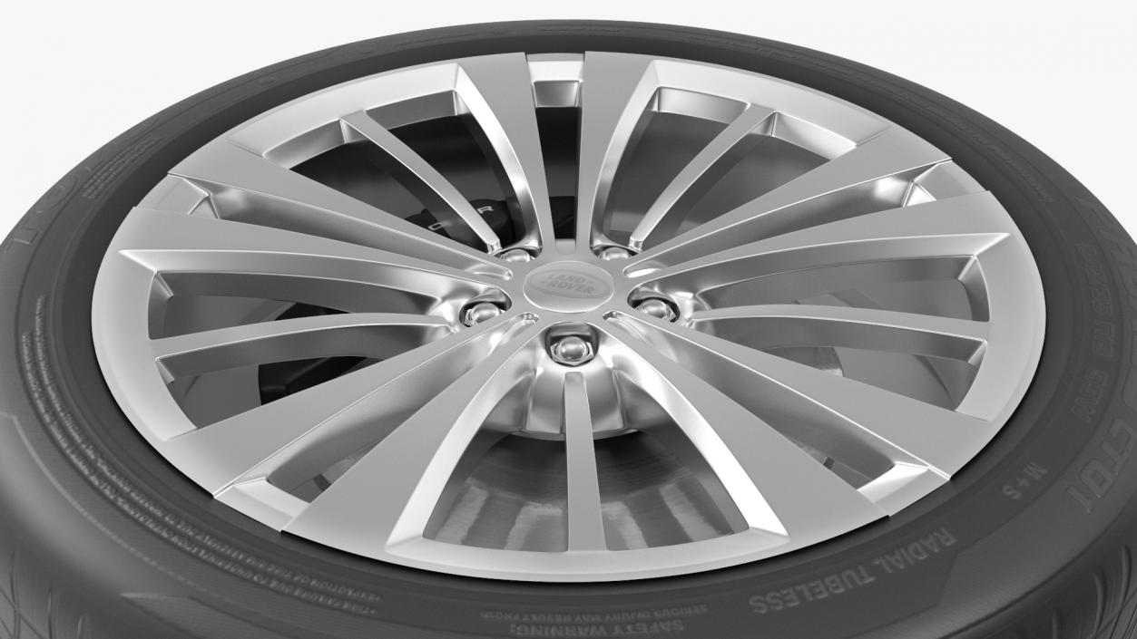 3D model Range Rover Wheel(1)