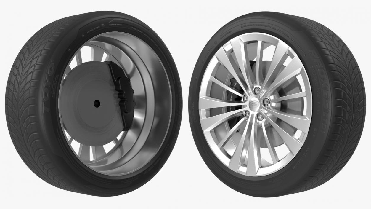 3D model Range Rover Wheel(1)